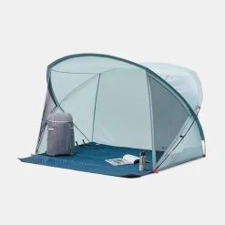 Quechua Abri à Arceaux De Camping - 4 Places - Arpenaz 4P -Robens Soldes abri a arceaux de camping 4 places arpenaz 4p 2