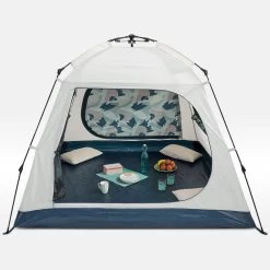 Quechua Abri De Camping 4 Places - Base Easy Fresh - Polyvalent, Instantané à Arceaux -Robens Soldes abri de camping 4 places base easy fresh polyvalent instantane a arceaux 2
