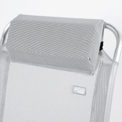 AKTIVE - Chaise Pliante Haute Avec Dossier Haut Réglable 5 Positions, Gris -Robens Soldes aktive chaise pliante haute avec dossier haut reglable 5 positions gris 4