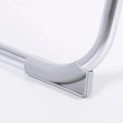 AKTIVE - Chaise Pliante Haute Avec Dossier Haut Réglable 5 Positions, Gris -Robens Soldes aktive chaise pliante haute avec dossier haut reglable 5 positions gris 6