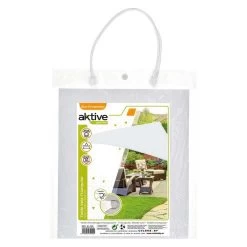 Aktive Garden Store D'ombrage Triangulaire Blanc -Robens Soldes aktive garden store dombrage triangulaire blanc 3