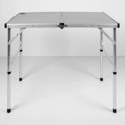Robens Soldes -Robens Soldes aktive table de camping pliante reglable en 2 hauteurs 90x60x4070 cm gris 1