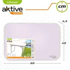 AKTIVE - Table Pliante Avec Poignée De Transport. Table De Camping 60x40x50 Cm -Robens Soldes aktive table pliante avec poignee de transport table de camping 60x40x50 cm 4