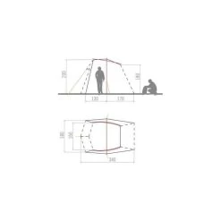 Auvent Vaude Drive Wing -Robens Soldes auvent vaude drive wing 1