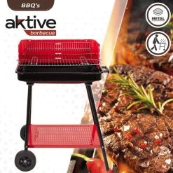 Barbecue Portable Au Charbon De Bois Pour 4 Niveaux Aktive -Robens Soldes barbecue portable au charbon de bois pour 4 niveaux aktive 1