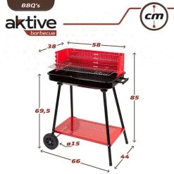 Barbecue Portable Au Charbon De Bois Pour 4 Niveaux Aktive -Robens Soldes barbecue portable au charbon de bois pour 4 niveaux aktive 5