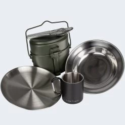 Batterie De Cuisine De Camping, Assiette Plate & Creuse, Couverts Et Tasse Set 10 Batterie De Cuisine De Camping, Assiette Plate & Creuse, Couverts Et Tasse Set -Robens Soldes batterie de cuisine de camping assiette plate and creuse couverts et tasse set 1