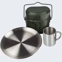 Batterie De Cuisine De Camping, Assiette Plate Et Tasse Isotherme Set -Robens Soldes batterie de cuisine de camping assiette plate et tasse isotherme set 2