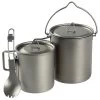 Batterie De Cuisine De Camping Set | Casseroles + Fourchette/Cuillère | Titane 1 Batterie De Cuisine De Camping Set | Casseroles + Fourchette/Cuillère | Titane -Robens Soldes batterie de cuisine de camping set casseroles fourchettecuillere titane
