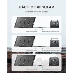 BLUETTI Panneau Solaire MP200 Pour Camping, Jardin, Voyage -Robens Soldes bluetti panneau solaire mp200 pour camping jardin voyage 2