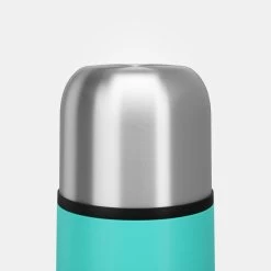 Quechua Bouteille Isotherme Inox 0,4L Avec Gobelet Pour La Randonnée - Turquoise -Robens Soldes bouteille isotherme inox 04l avec gobelet pour la randonnee turquoise 3