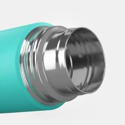 Quechua Bouteille Isotherme Inox 0,4L Avec Gobelet Pour La Randonnée - Turquoise -Robens Soldes bouteille isotherme inox 04l avec gobelet pour la randonnee turquoise 6