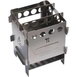 Bushcraft Essentials Bushbox Titanium Réchaud De Poche Extérieur