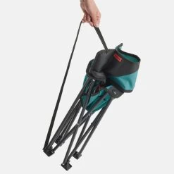 Quechua CHAISE BASSE PLIANTE DE CAMPING MH100 Bleue -Robens Soldes chaise basse pliante de camping mh100 bleue 2