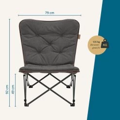 Chaise De Camping Pliante - Mala - Sac De Transport - Rembourrée - Max. 135 Kg -Robens Soldes chaise de camping pliante mala sac de transport rembourree max 135 kg 2