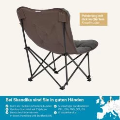 Chaise De Camping Pliante - Mala - Sac De Transport - Rembourrée - Max. 135 Kg -Robens Soldes chaise de camping pliante mala sac de transport rembourree max 135 kg 5