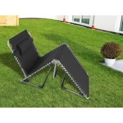Chaise Longue Torget - Transat - Bain De Soleil 190x60x30 Cm - 150 Kg - Pliable -Robens Soldes chaise longue torget transat bain de soleil 190x60x30 cm 150 kg pliable 3