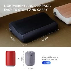 Coussin D'air Flextail Gear Zero Pillow - Beige -Robens Soldes coussin dair flextail gear zero pillow beige 6