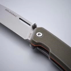 Couteau Chasse Pliant 7,5cm GRIP V2 KAKI Axis 75 -Robens Soldes couteau chasse pliant 75cm grip v2 kaki axis 75 3