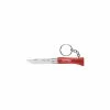 Couteau Porte Clé Opinel N°4 Inox-Rouge 2 Couteau Porte Clé Opinel N°4 Inox-Rouge -Robens Soldes couteau porte cle opinel n4 inox rouge
