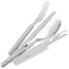 Couverts Camping Inox | Couteau, Cuillère, Fourchette, Ouvre-boîte | 1 Personne -Robens Soldes couverts camping inox couteau cuillere fourchette ouvre boite 1 personne