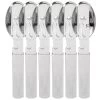 Couverts Camping Inox | Couteau, Cuillère, Fourchette, Ouvre-boîte | 6 Personnes