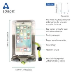 Aquapac Etui Professionnel étanche Pour Téléphone Plus Vert Citron -Robens Soldes etui professionnel etanche pour telephone plus vert citron 3