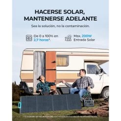 Générateur Solaire BLUETTI EB55 Avec Panneau Solaire PV120S Pour Camping -Robens Soldes generateur solaire bluetti eb55 avec panneau solaire pv120s pour camping 4
