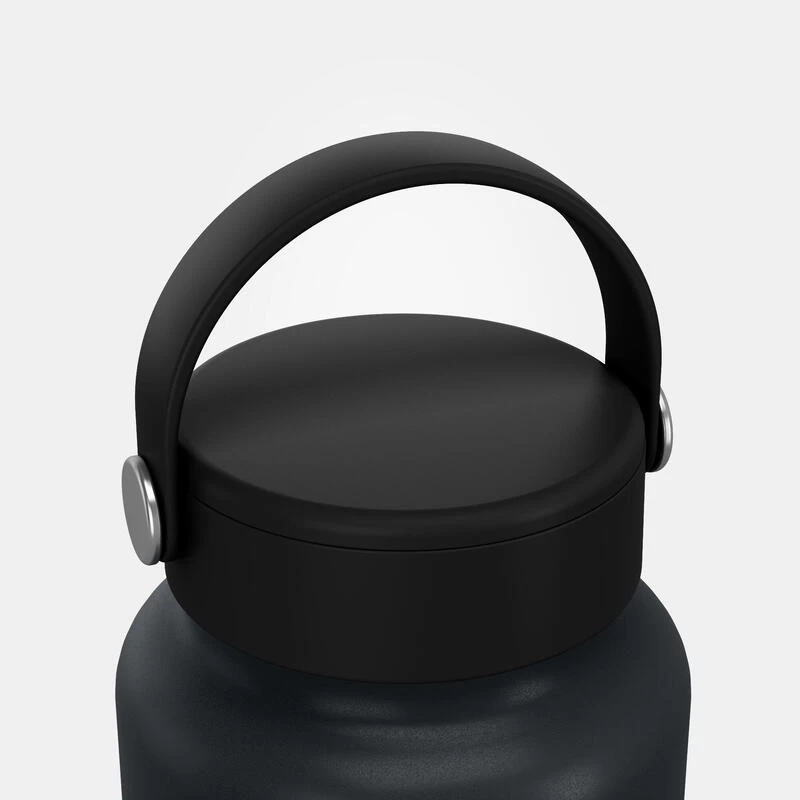 Quechua Gourde MH100 Isotherme (inox Double Paroi à Vide D'air) 0,95L Large Ouverture 6 Quechua Gourde MH100 Isotherme (inox Double Paroi à Vide D'air) 0,95L Large Ouverture – Image 4