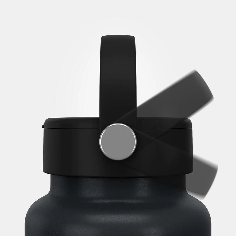 Quechua Gourde MH100 Isotherme (inox Double Paroi à Vide D'air) 0,95L Large Ouverture 7 Quechua Gourde MH100 Isotherme (inox Double Paroi à Vide D'air) 0,95L Large Ouverture – Image 5