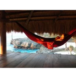 TICKET TO THE MOON Hamac Original Aqua / Gris Foncé -Robens Soldes hamac original aqua gris fonce 4