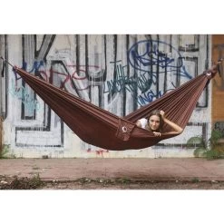 TICKET TO THE MOON Hamac TTTM Compact Chocolate -Robens Soldes hamac tttm compact chocolate 3