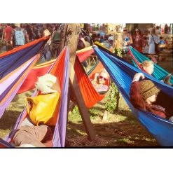 TICKET TO THE MOON Hamac TTTM Compact Jaune Foncé -Robens Soldes hamac tttm compact jaune fonce 4