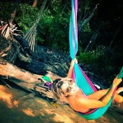 TICKET TO THE MOON Hamac TTTM King Size Bleu Aqua / Rose 9 TICKET TO THE MOON Hamac TTTM King Size Bleu Aqua / Rose -Robens Soldes hamac tttm king size bleu aqua rose 3