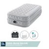 Intex Matelas Gonflable - 1-Person - 99 X 191 X 51 Cm - Gris -Robens Soldes intex matelas gonflable 1 person 99 x 191 x 51 cm gris
