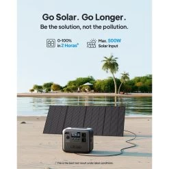 Kit Générateur Solaire BLUETTI AC70+PV120, 768Wh/1000W LiFePO4 Pour Le Camping -Robens Soldes kit generateur solaire bluetti ac70pv120 768wh1000w lifepo4 pour le camping 4