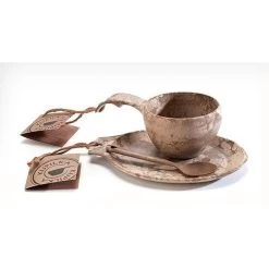 Kupilka Boîte-cadeau-Tasse, Cuillère Et Assiette-Original (Marron) -Robens Soldes kupilka boite cadeau tasse cuillere et assiette original marron 5