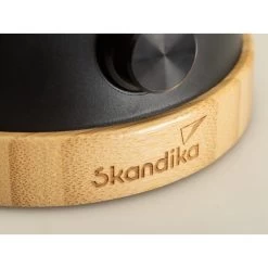 Lampe Lanterne De Camping LED Kiruna Jord - Rechargeable - USB - Bambou - Rétro -Robens Soldes lampe lanterne de camping led kiruna jord rechargeable usb bambou retro 3