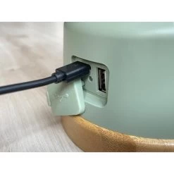 Lampe Lanterne De Camping LED Kiruna - Rechargeable - USB - Bambou - Style Rétro -Robens Soldes lampe lanterne de camping led kiruna rechargeable usb bambou style retro 4