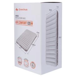 Quechua MATELAS GONFLABLE DE CAMPING - AIR COMFORT 120 CM - 2 PERSONNES -Robens Soldes matelas gonflable de camping air comfort 120 cm 2 personnes 1