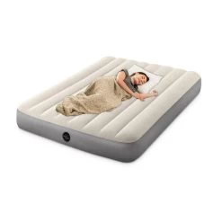 Matelas Gonflable - Intex Single-High -2 Personnes -Robens Soldes matelas gonflable intex single high 2 personnes 3