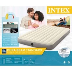 Matelas Gonflable - Intex Single-High -2 Personnes -Robens Soldes matelas gonflable intex single high 2 personnes 4