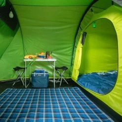 Regatta Montegra Tente Tunnel De Camping Pour 4 Adultes - Vert -Robens Soldes montegra tente tunnel de camping pour 4 adultes vert 2