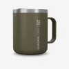 Quechua Mug MH500 Isotherme (double Paroi Inox) Camp Du Randonneur 0,38L Kaki -Robens Soldes mug mh500 isotherme double paroi inox camp du randonneur 038l kaki