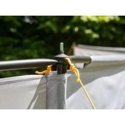 Paravent De Camping Bora - Brise-Vue - 4,5 X 1,4 M - Résistant Au Vent - Gris -Robens Soldes paravent de camping bora brise vue 45 x 14 m resistant au vent gris 5