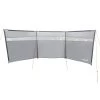Paravent De Camping Bora - Brise-Vue - 6,0 X 1,4 M - Résistant Au Vent - Gris -Robens Soldes paravent de camping bora brise vue 60 x 14 m resistant au vent gris