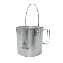 Pathfinder Pot En Acier Inoxydable Avec Couvercle (1,9 L) -Robens Soldes pathfinder pot en acier inoxydable avec couvercle 19 l 2