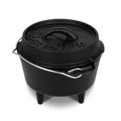 Petromax Dutch Oven FT1-1QT - Avec Pieds -Robens Soldes petromax dutch oven ft1 1qt avec pieds 4