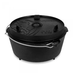 Petromax Dutch Oven FT12-12QT - Avec Pieds -Robens Soldes petromax dutch oven ft12 12qt avec pieds 4
