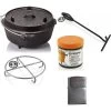 Petromax Dutch Oven FT6-6QT (avec Pieds) Ensemble - Poêle + Conditionneur + -Robens Soldes petromax dutch oven ft6 6qt avec pieds ensemble poele conditionneur